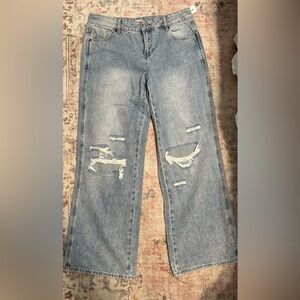 Distressed Light Blue Pacsun Jeans
